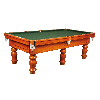 Pool Table - Jarrah Cushion Rails Trueline Murray - 8 Foot