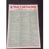Pool Billiard Snooker Rule Poster - World 8 Ball Federation