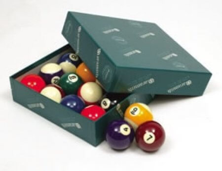 Aramith Super Kelly Pool Balls - 2 1/16