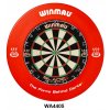  WINMAU DARTBOARD SURROUND RED    