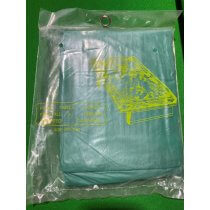 Eco plastic 8' pool table cover - Green