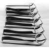 Empire Rails With Nets And Leathers- Black And Chrome - For Pool, Billiard And Snooker Tables