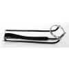 Empire Rails With Nets And Leathers- Black And Chrome - For Pool, Billiard And Snooker Tables
