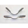 Pool Snooker Billiard Table Pocket Brackets Set Of 6 - Satin Chrome (1600)