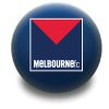 Single Afl Pool Billiard Ball - Melbourne Demons (old logo)