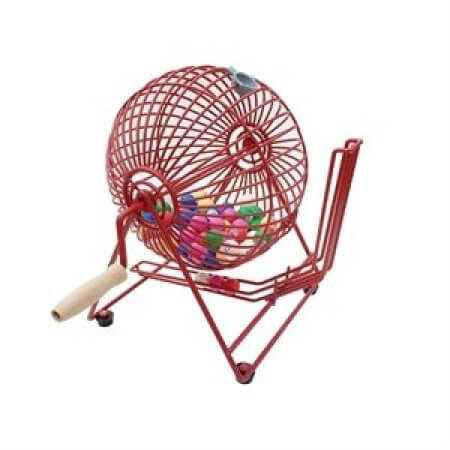 Bingo Cage 6 Inch  BALLS NOT INCLUDED
