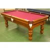 Pool Table - Oak Cushion Rails Murray LOGO CLOTH - 7 Foot 