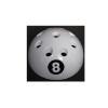 8 BALL SHAPED CUE STAND 