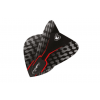 Winmau Prism Zeta kite flight - Silver/Black