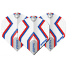 Winmau Prism standard flight - White/Red/Blue