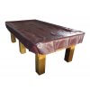9 Foot Fitted Pool Table Cover Heavy Duty - Burgandy