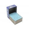 Triangle Pool Snooker Cue Tip Chalk - Blue - Box Of 144 Pieces