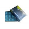 Mitchell Billiard Snooker Pool Cue Tip Chalk - Blue - 12 Pieces