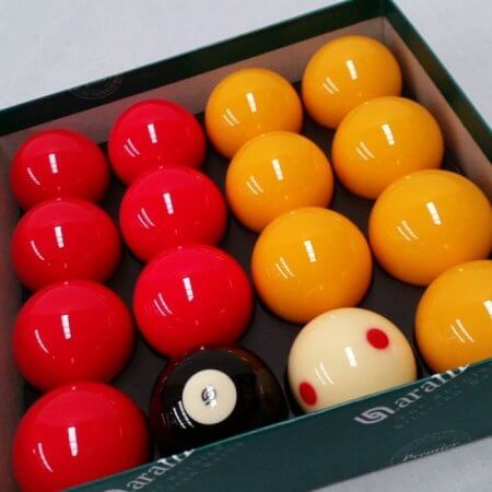 Aramith Super Casino Balls 2" x 1 7/8 Spotted Cue Ball